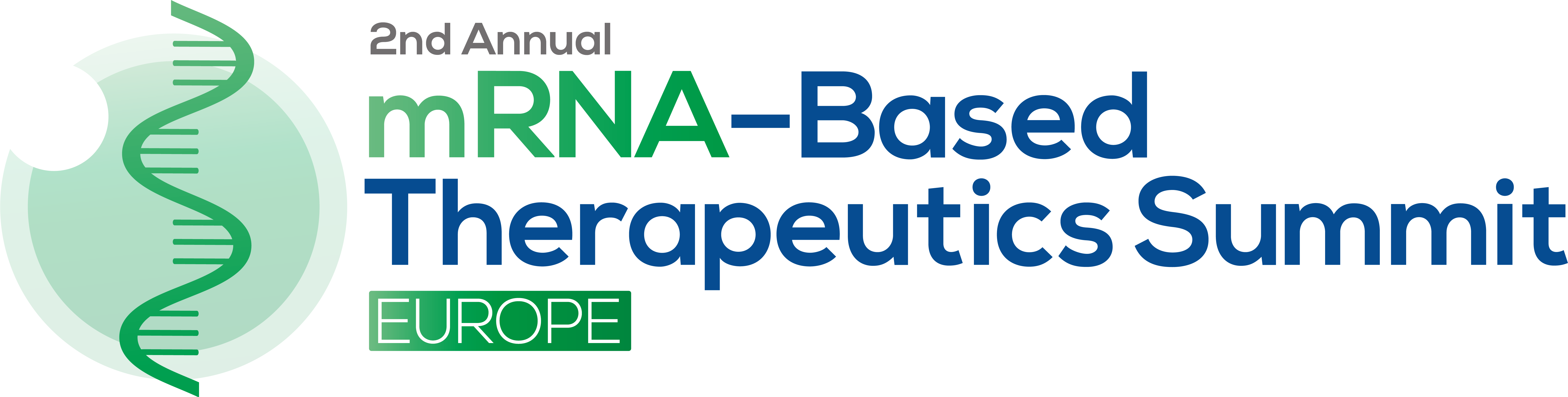 2nd mRNA Based Therapeutics Summit Europe logo FINAL